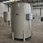 Tanque PP + Agitador Industrial com Elevação - Meta Industrial