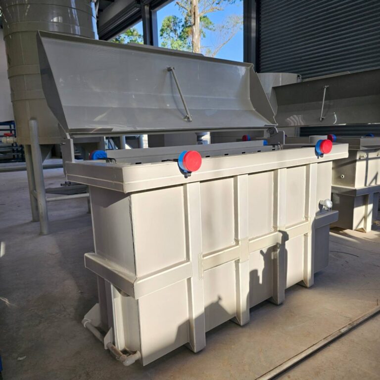 Cubas de transferência e precipitação - Meta Industrial