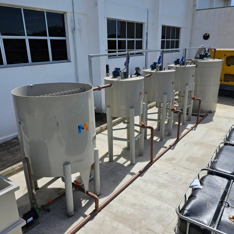 Estação de Tratamento de Efluentes (ÁguaEsgoto) - Meta Industrial